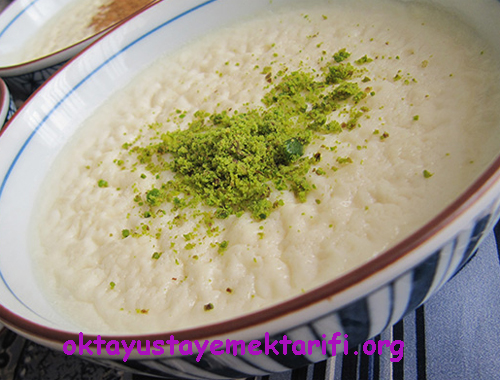 Damla Sakızlı Sütlaç Tarifi