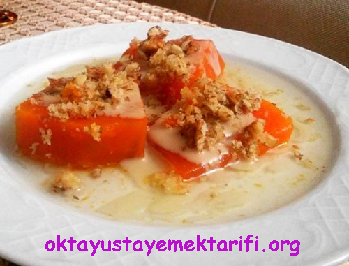 Fırında Kabak Tatlısı Tarifi