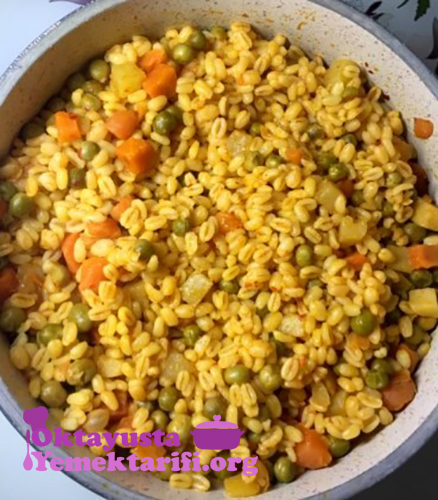 Garnitürlü Bulgur Pilavı