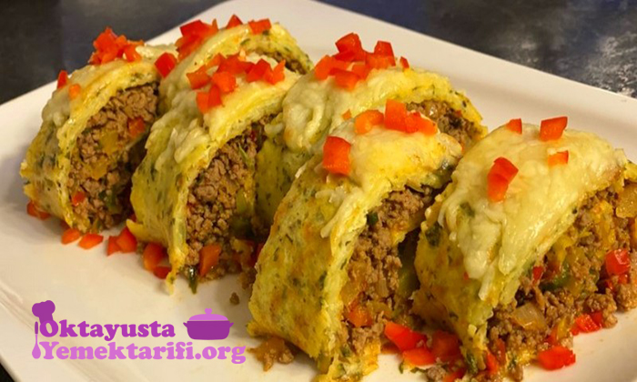 Kıymalı Rulo Patates Tarifi
