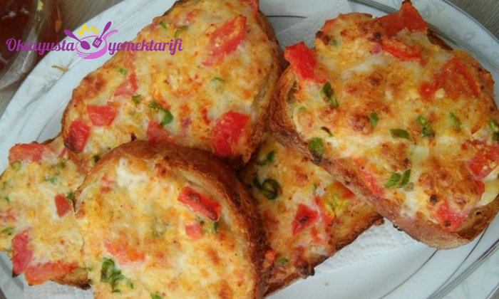 Fırında Yumurtalı Peynirli Ekmek