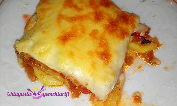 Beşamel Soslu Kıymalı Kabak Tarifi